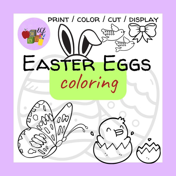 Easter Eggs Coloring