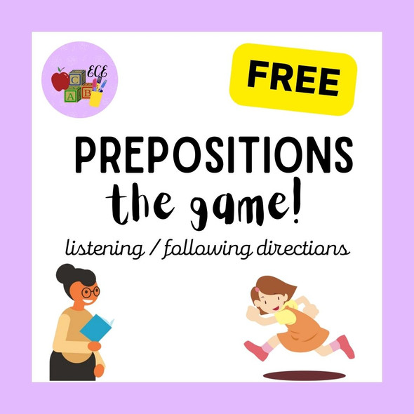 The Prepositions Activity BUNDLE