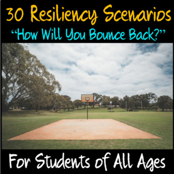 Resiliency Scenarios- "How Will You Bounce Back?"- PDF & Google Slides