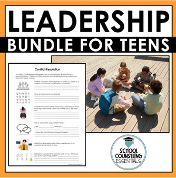 Leadership Bundle of Activities for Middle & High School Teens