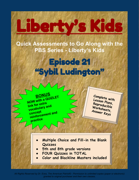 Liberty's Kids - Episode 21 - "Sybil Ludington"