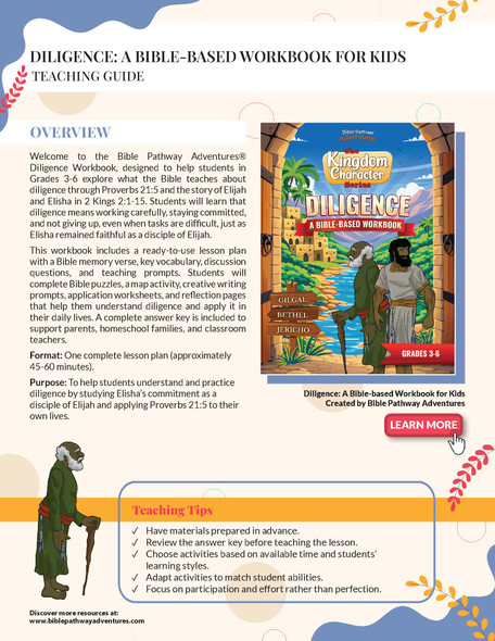 Diligence: A Bible-based Workbook