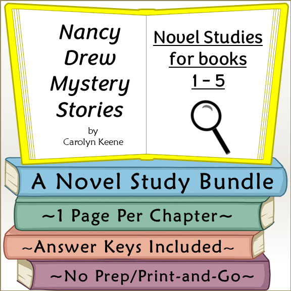 Nancy Drew Mystery Stories Novel Study Bundle