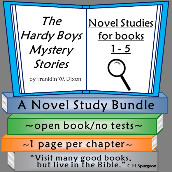 The Hardy Boys Mystery Stories Novel Studies Bundle