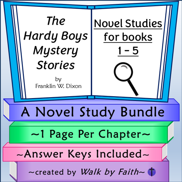 The Hardy Boys Mystery Stories Novel Studies Bundle
