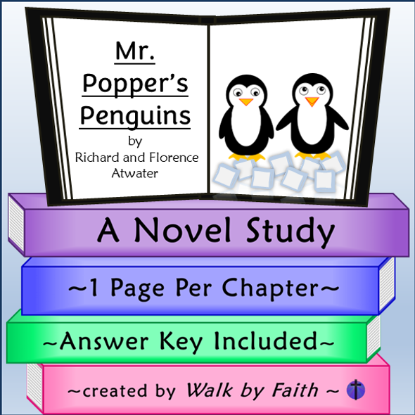 Mr. Popper’s Penguins Novel Study