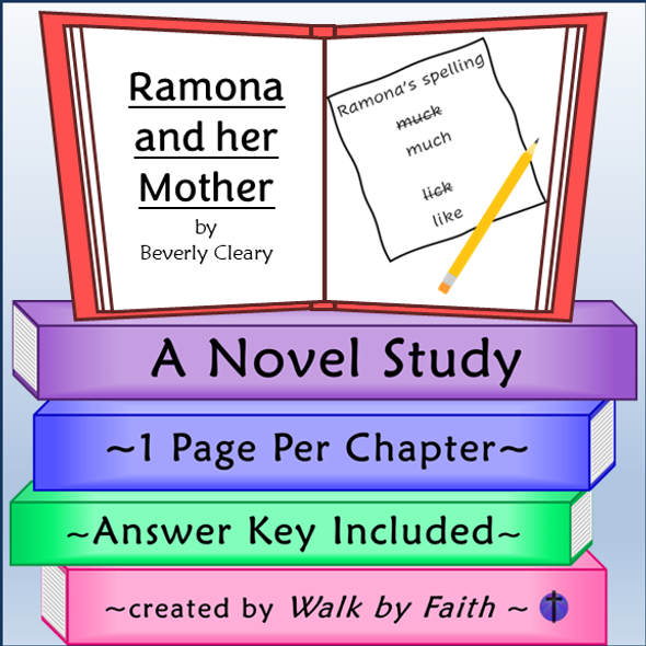 Ramona and Her Mother Novel Study
