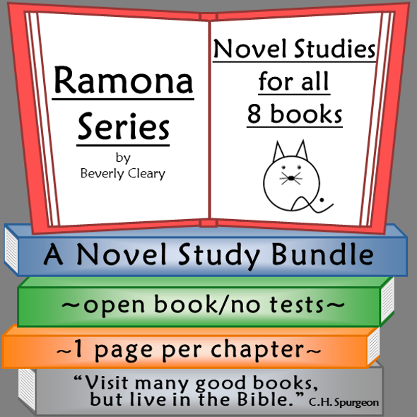 Ramona Novel Studies Bundle