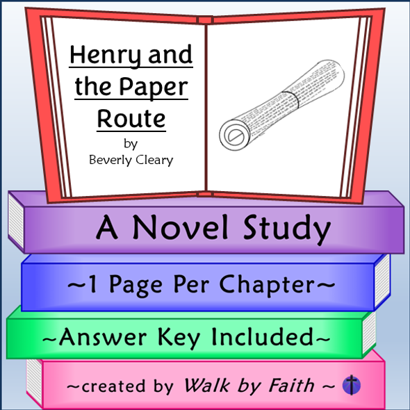 Henry and the Paper Route Novel Study