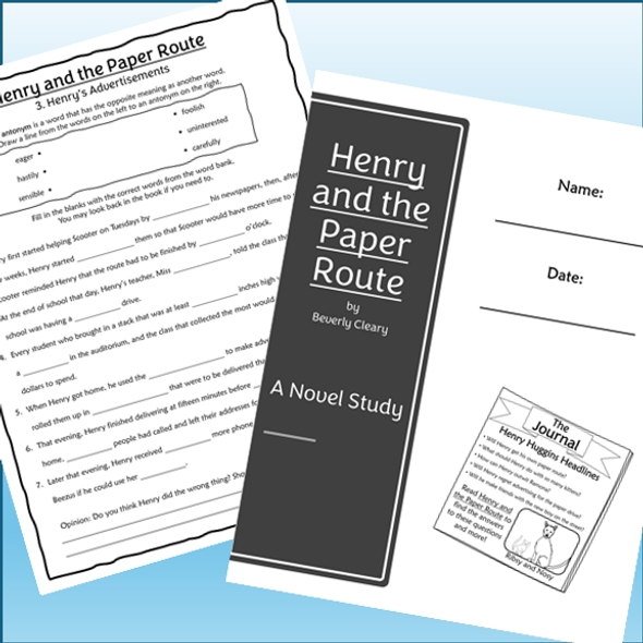 Henry Huggins Novel Studies Bundle