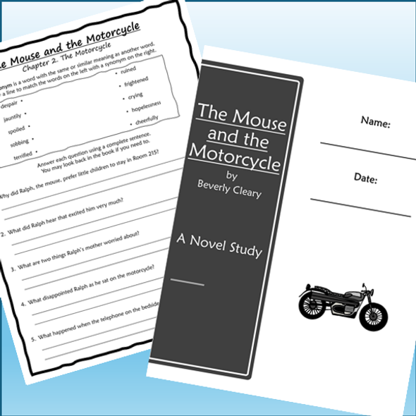 The Mouse and the Motorcycle Novel Study