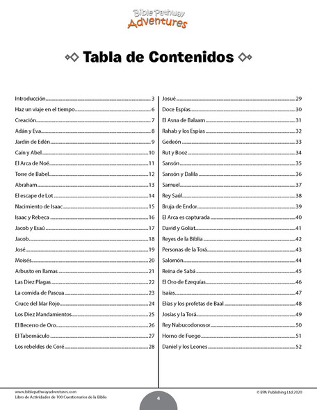 100 Cuestionarios Bíblicos
