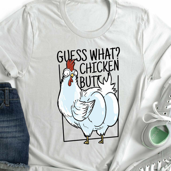 "Guess What??? Chicken Butt!!!" Unisex T-shirt