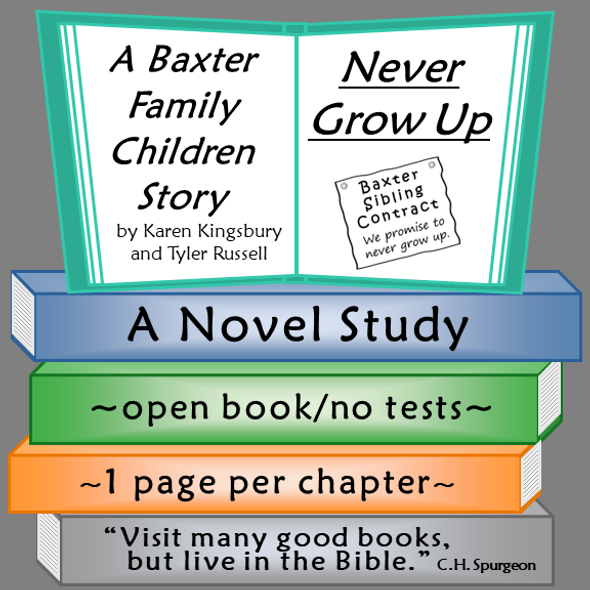 Never Grow Up Novel Study