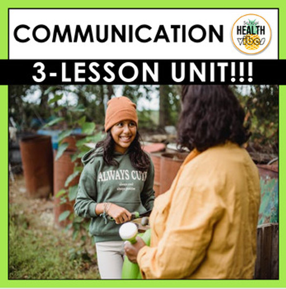 Communication & Active Listening - Unit 6 for Teens Middle & High School