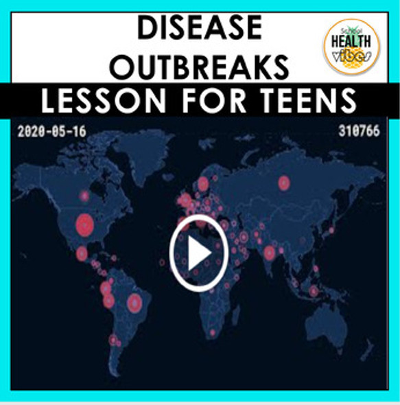 Disease Outbreaks Health Lesson for Teens Middle & High School