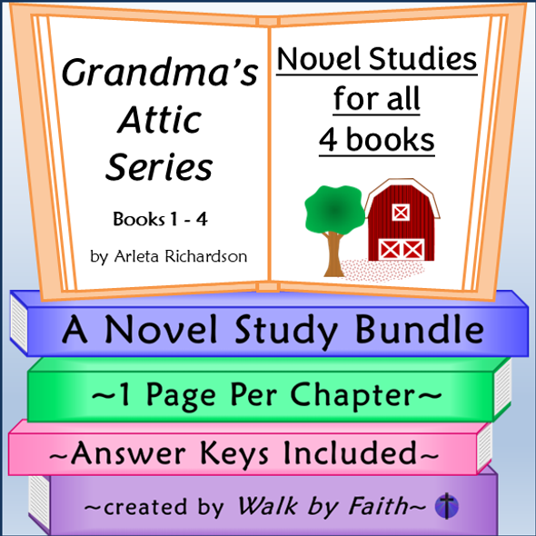 Grandma’s Attic Series Novel Studies Bundle