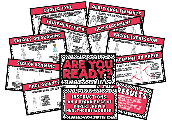 DRAW A HEALTHCARE WORKER ICEBREAKER GAME! DRAW A HEALTHCARE WORKER ICEBREAKER GAME!
