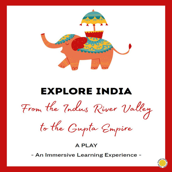 Ancient India - Indus to Gupta empire - PLAY - with Worksheet, Assessment, and Answer Keys