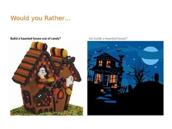 Would you Rather- Halloween/ Fall/ Autumn Party Edition