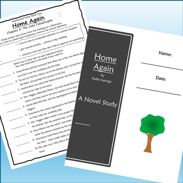 Heartwood Hotel Home Again Novel Study