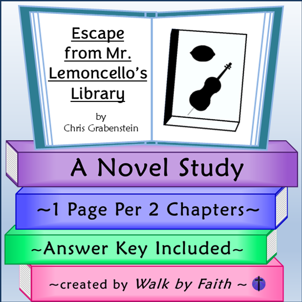 Escape from Mr. Lemoncello's Library Novel Study