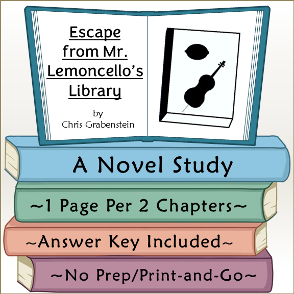 Escape from Mr. Lemoncello's Library Novel Study