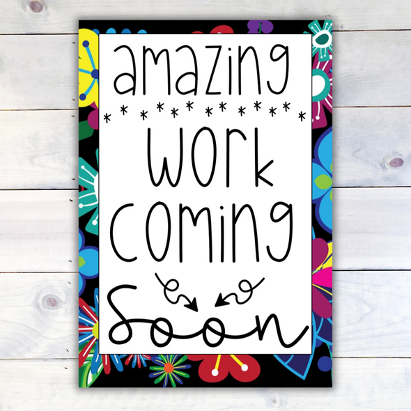 Amazing Work Coming Soon - Awesome Work Coming Soon Midnight Garden Posters
