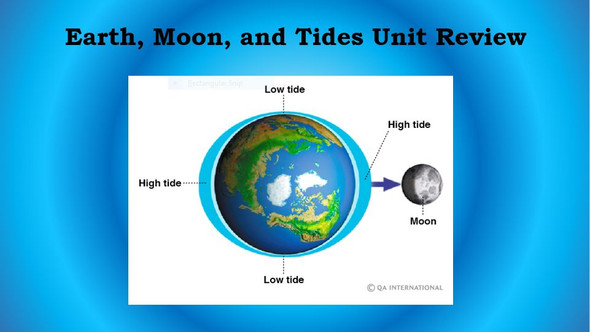 Earth, Moon, & Tides Unit Review Game