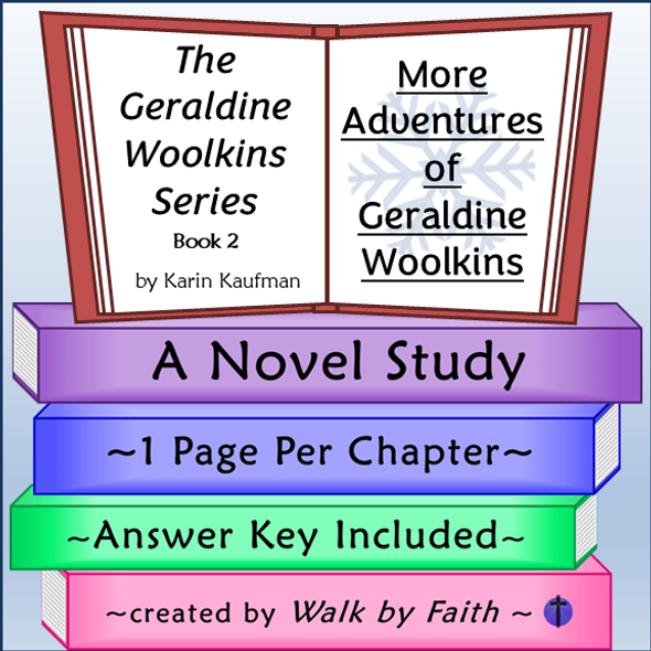 More Adventures of Geraldine Woolkins Novel Study