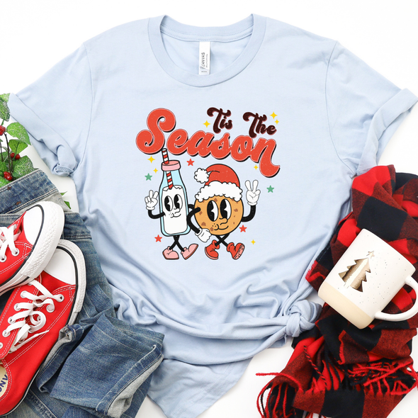 'Tis the Season Milk & Cookie T-Shirt 'Tis the Season Milk & Cookie T-Shirt