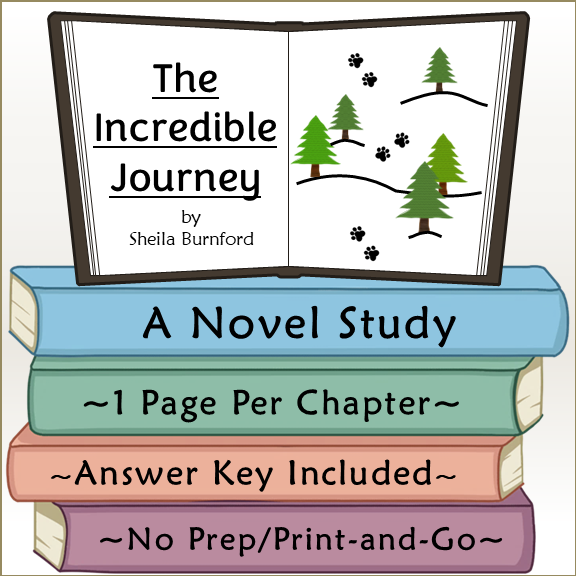 The Incredible Journey Novel Study