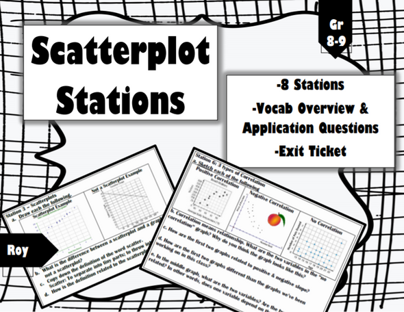 Scatterplot Stations + Exit Ticket 