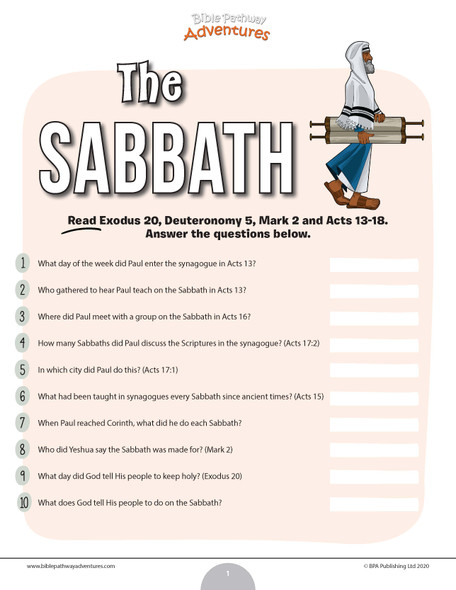 The Sabbath Bible quiz The Sabbath Bible quiz