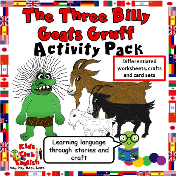 The Three Billy Goats Gruff Activity Pack resource cover