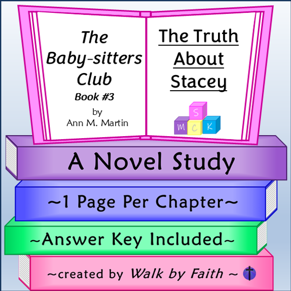 The Babysitters Club The Truth About Stacey Novel Study