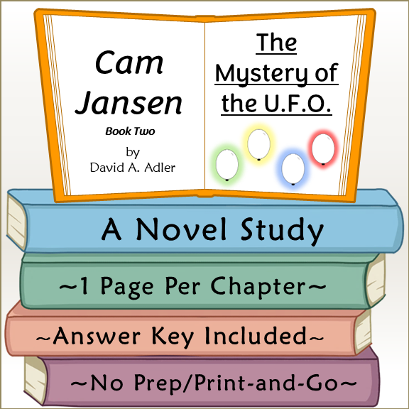 Cam Jansen The Mystery of the U.F.O. Novel Study