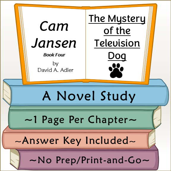 Cam Jansen The Mystery of the Television Dog Novel Study