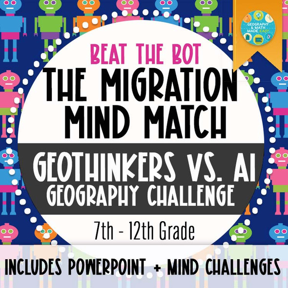 Copy of Geography: Push and Pull Factors on Human Migration (Includes lesson, PP & Game)