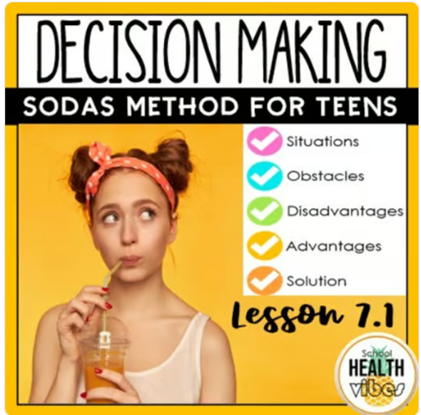 Decision Making Lesson for Teens in Middle and High School Decision Making Lesson for Teens in Middle and High School