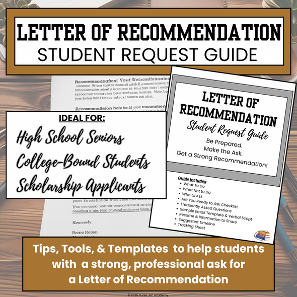 Letter of Recommendation Student Request Guide | Tips, Timeline, & Tracker Letter of Recommendation Student Request Guide | Tips, Timeline, & Tracker