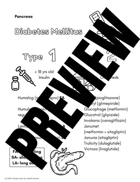 Color thru Endocrine (Meds by System)