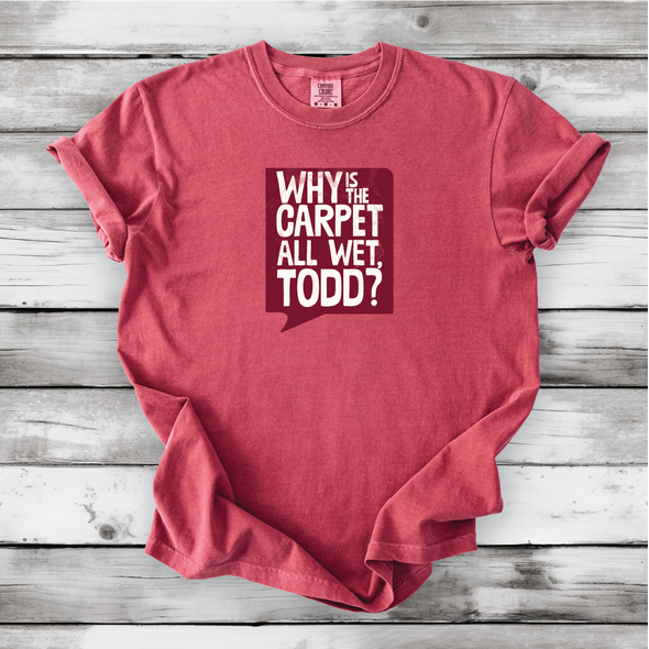 Todd and Margo | Christmas Vacation | on Comfort Colors