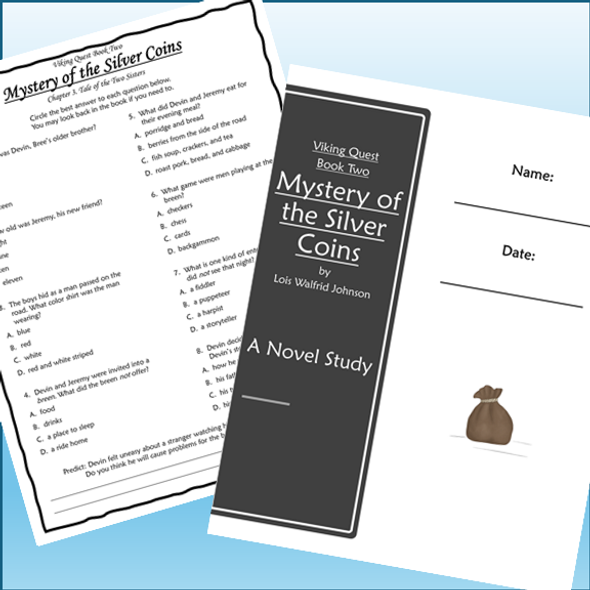 Mystery of the Silver Coins Viking Quest Book Two Novel Study