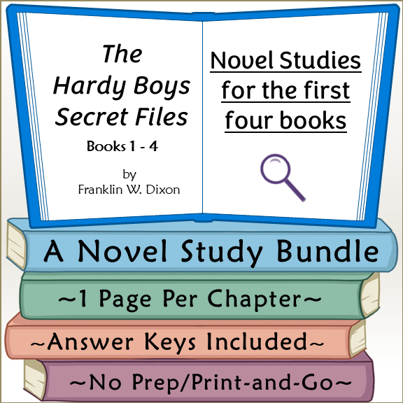 The Hardy Boys Secret Files Novel Study Bundle