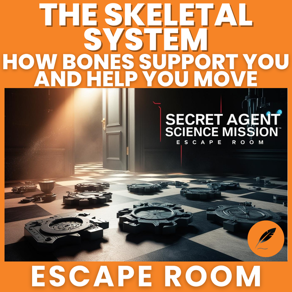 Skeletal System & Human Anatomy: Digital Escape Room (Biology & Health Sub Plan)