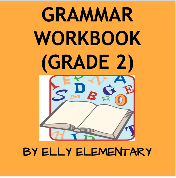 Grade 2: Parts of Speech, Grammar & Punctuation Workbook