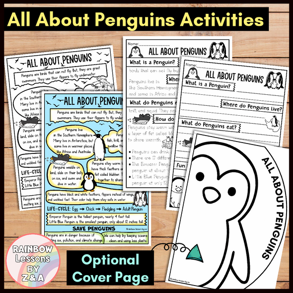 Life Cycle Of A Penguin Crafts | Penguin Activities | All About Penguins