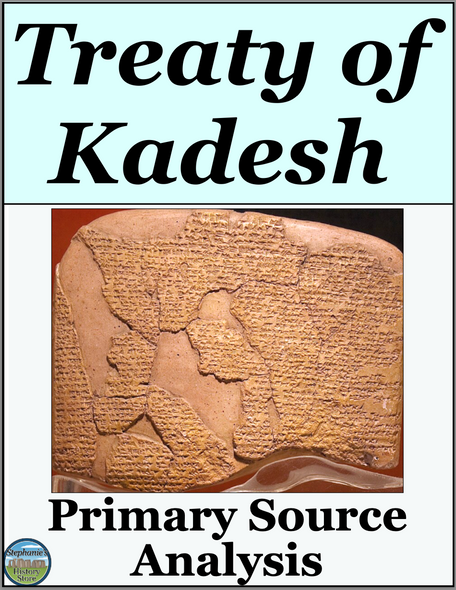 The Treaty of Kadesh Primary Source Analysis Activity