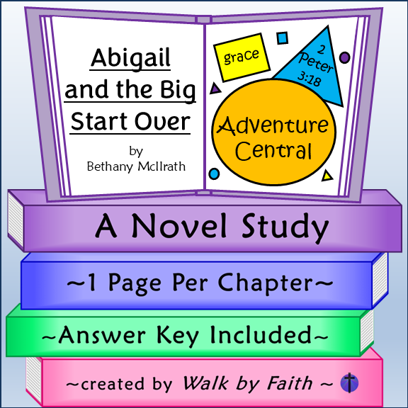 Abigail and the Big Start Over Novel Study